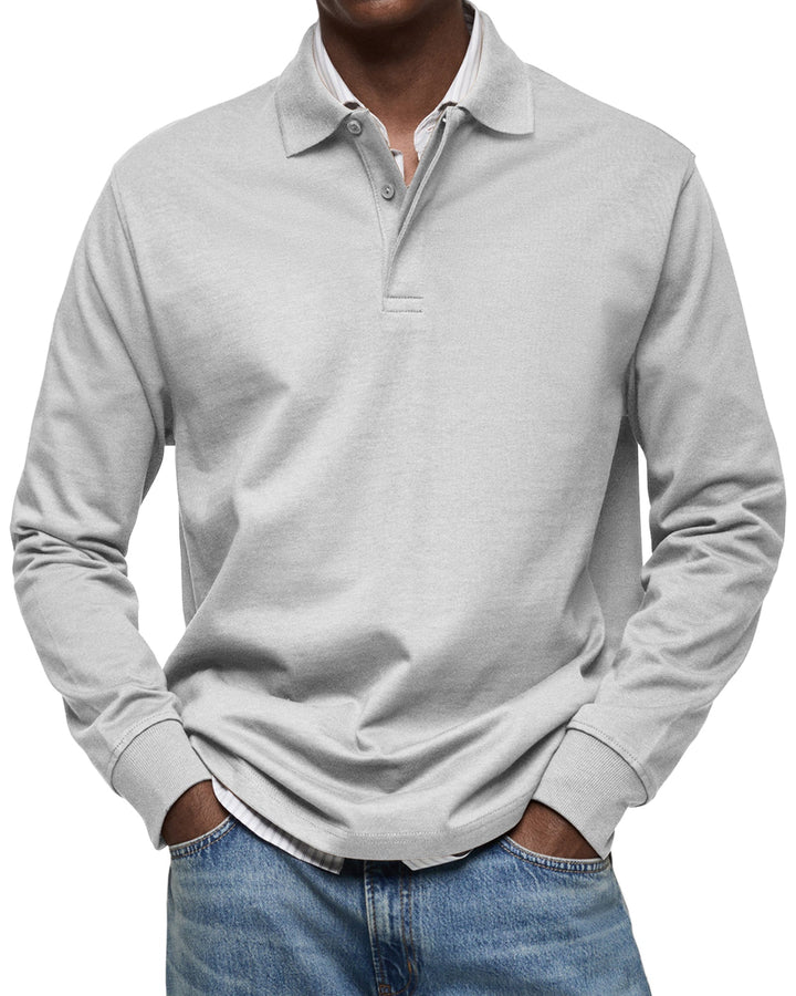 Joseba - Polo Casual de Manga Comprida