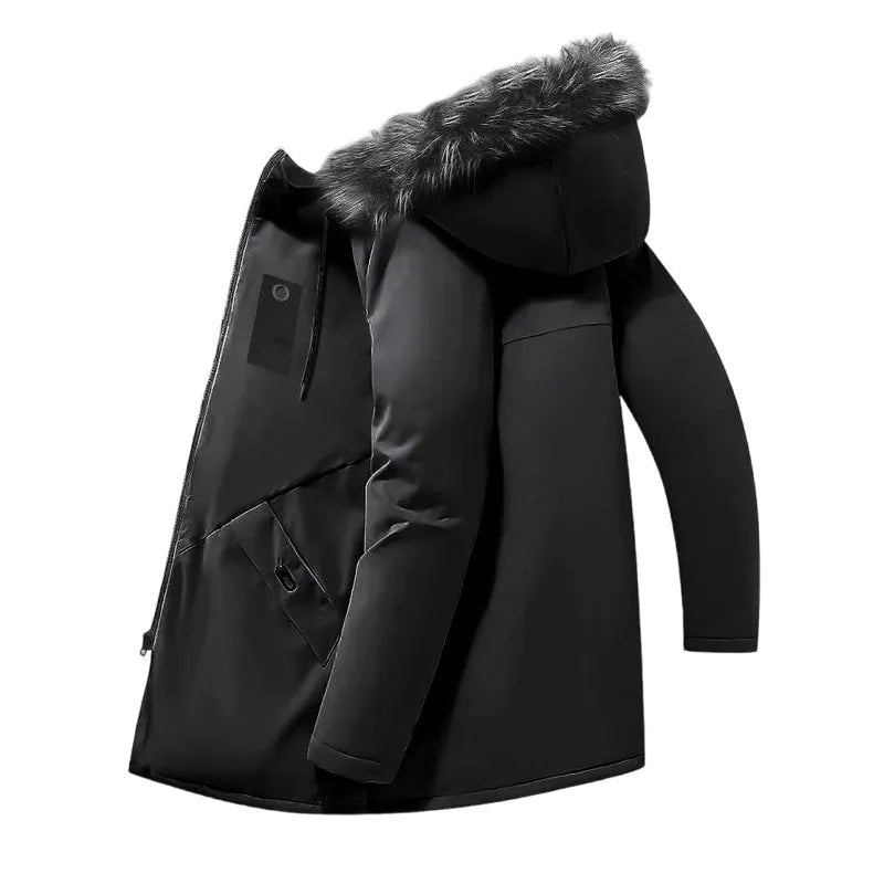 Falkner - Casaco Parka com Capuz à Prova de Vento