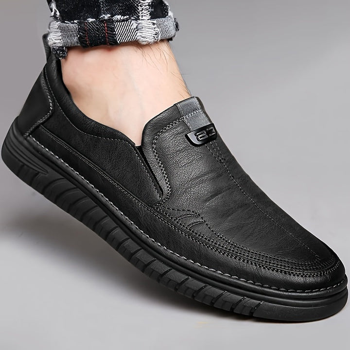 Faran - Sapatos Sem Atacadores Com Costuras e Solas Texturadas