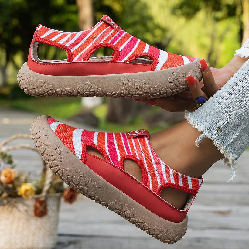 Maylis - Sapatos Elegantes Com Salto Em Cunha
