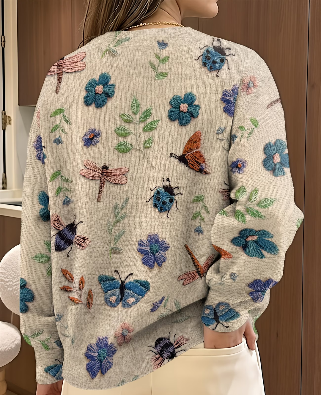 Lesa - Camisola Com Estampado Floral E De Insetos