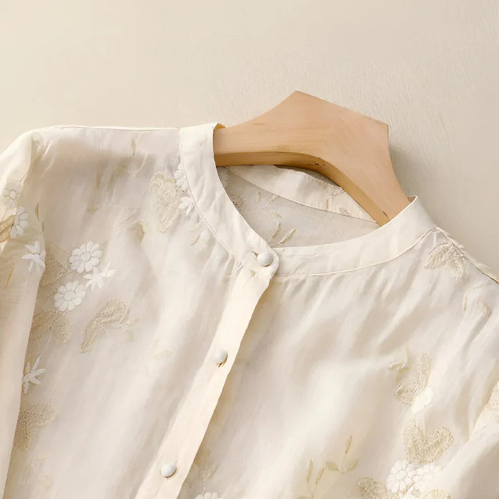 Nanda - Blusa De Algodão Leve