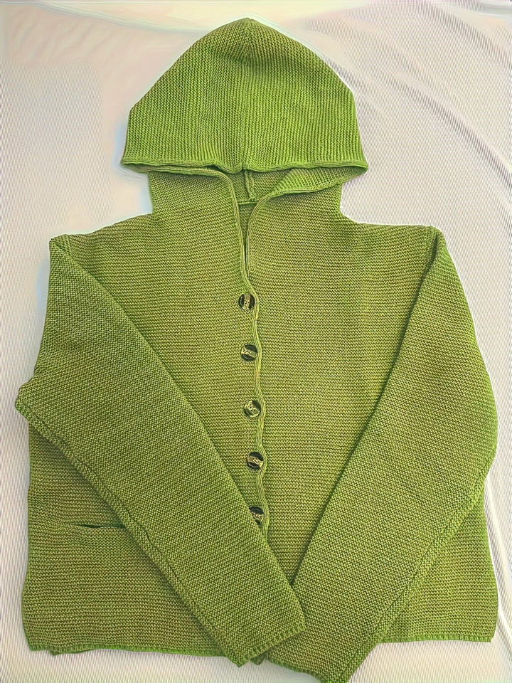Jadia - Cardigan De Malha Com Mangas Compridas