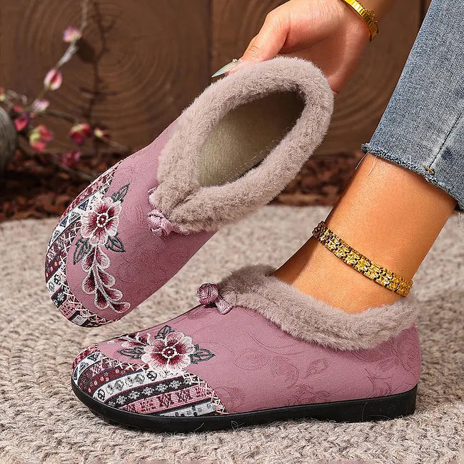 Dannelia - Sapatos Confortáveis Em Pele Sintética