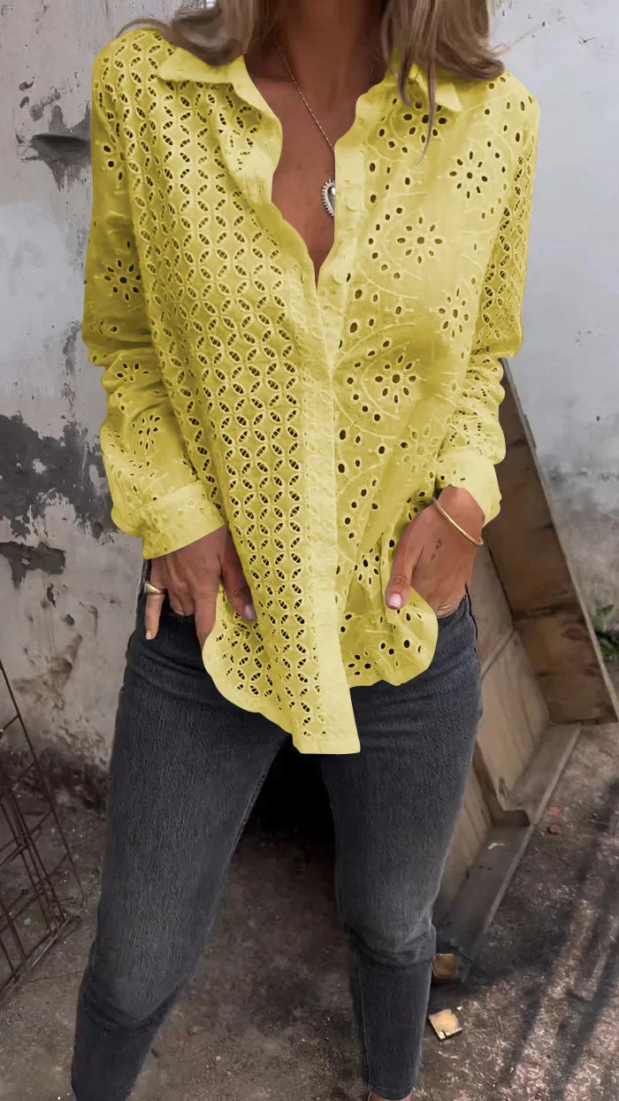 Tommie - Camisa com Padrão Aberto