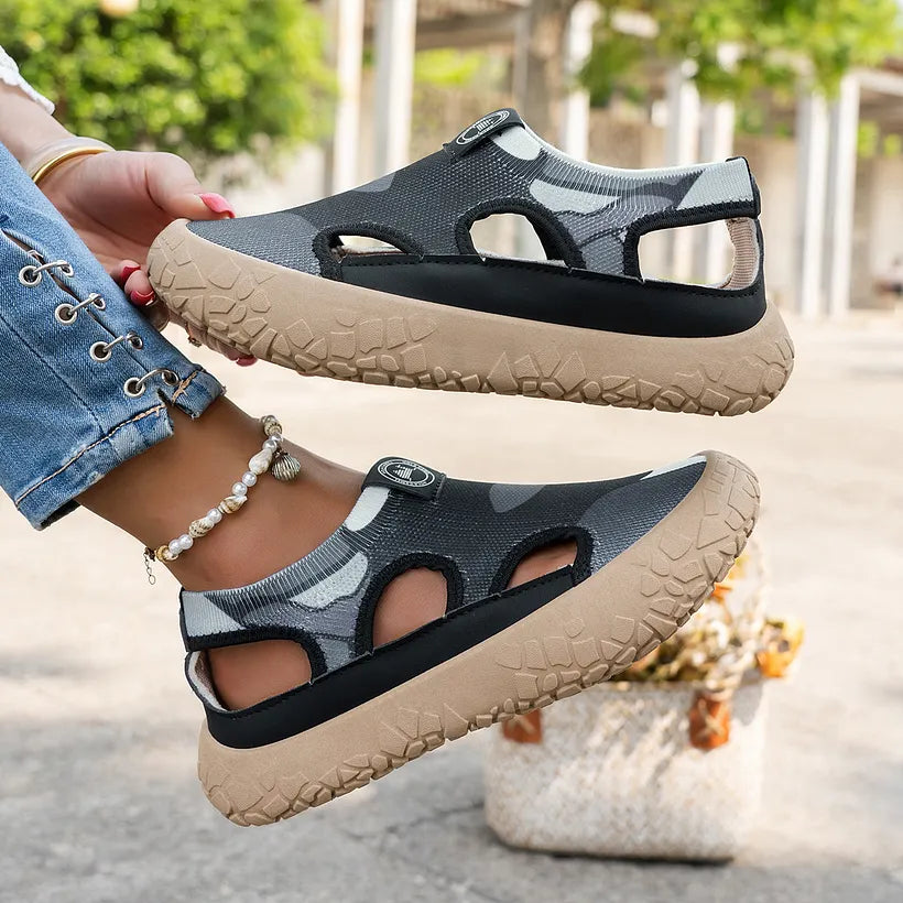 Maylis - Sapatos Elegantes Com Salto Em Cunha