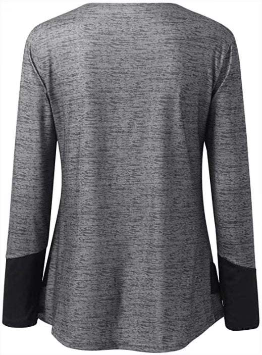 Grisel - Camiseta Elegante Com Corte Alargado