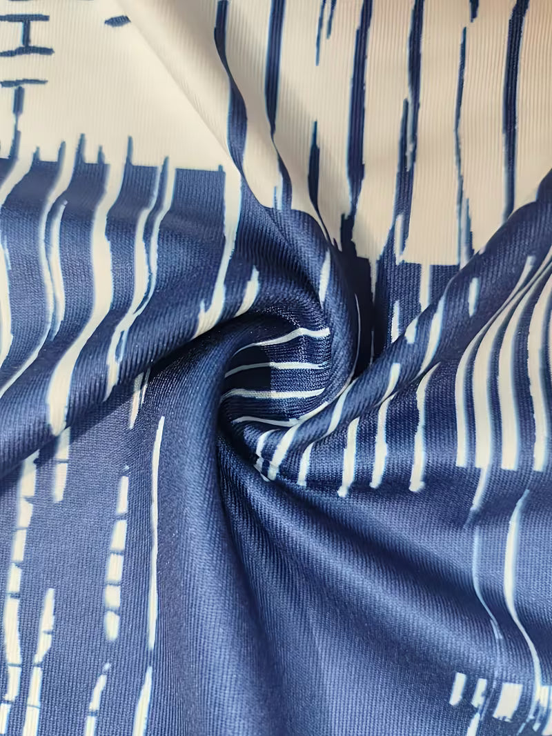 Rosettan - Camiseta Elegante de Manga Curta com Decote em V
