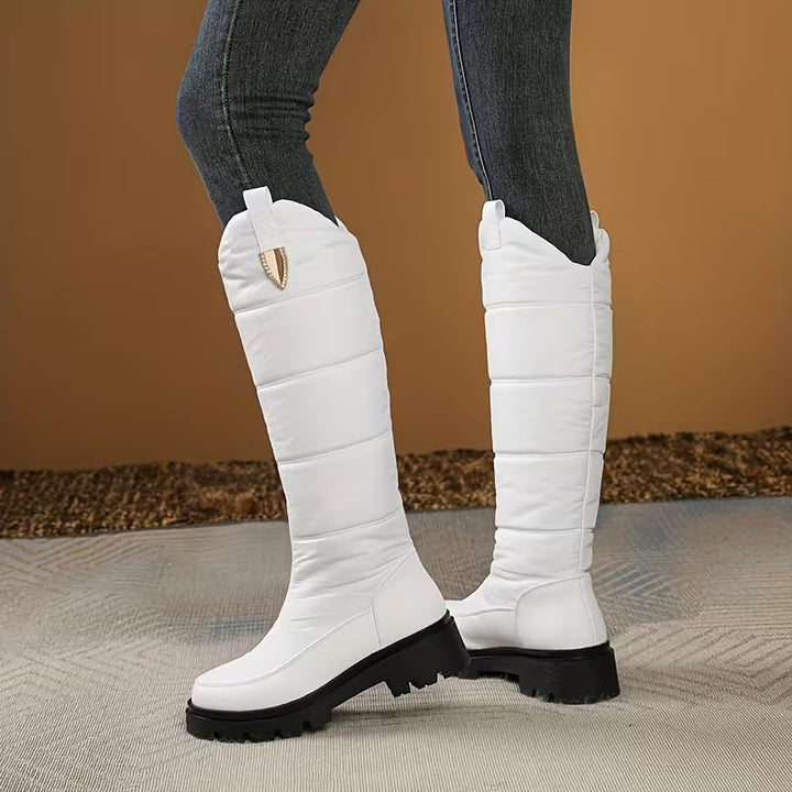 Menna - Botas De Inverno Até Ao Joelho Com Sola Antiderrapante