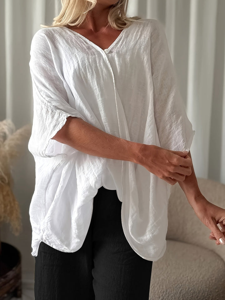 Winnie - Blusa Boémia Com Mangas Largas