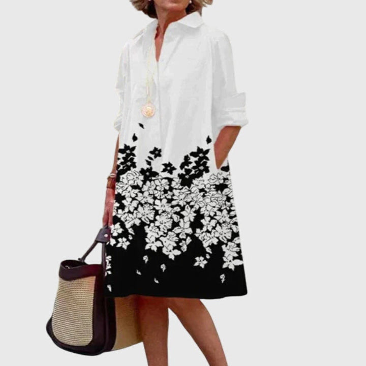Oshadi - Mini Vestido Elegante Com Bolso