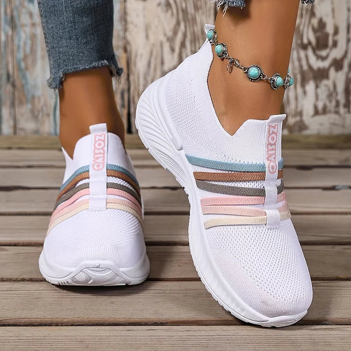 Lioray - Ténis Casual com Riscas