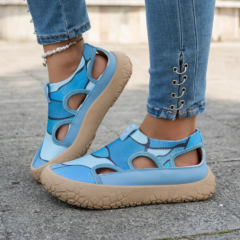 Maylis - Sapatos Elegantes Com Salto Em Cunha