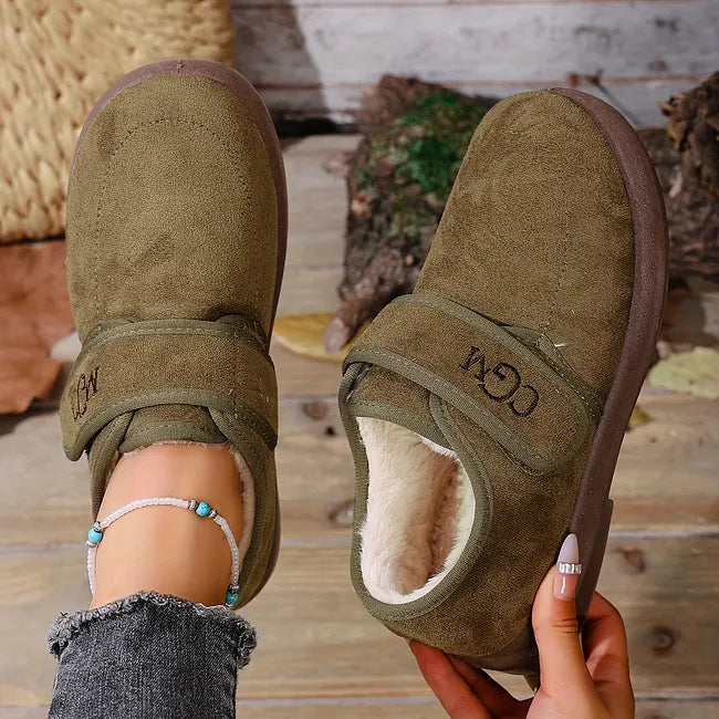 Rokia - Sapatos De Pele Sintética Com Tira Ajustável