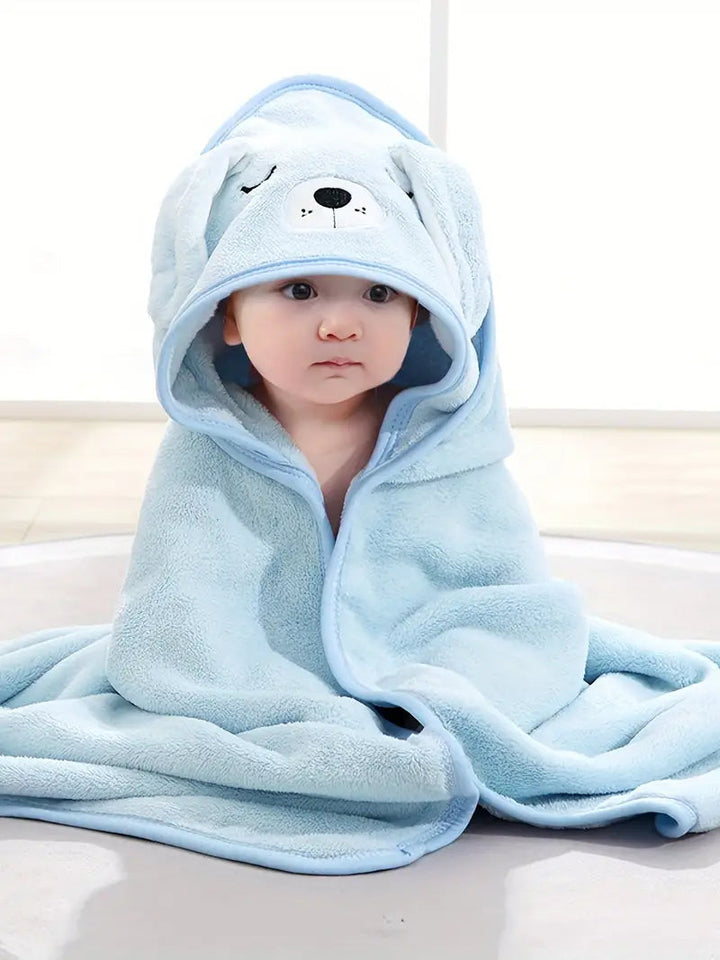 TinyTowel - Toalha De Banho Macia e Absorvente Para Bebés