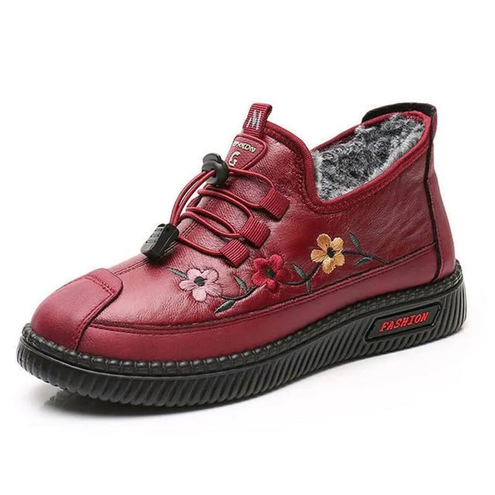 Yolina - Sapatos De Couro Com Atacadores