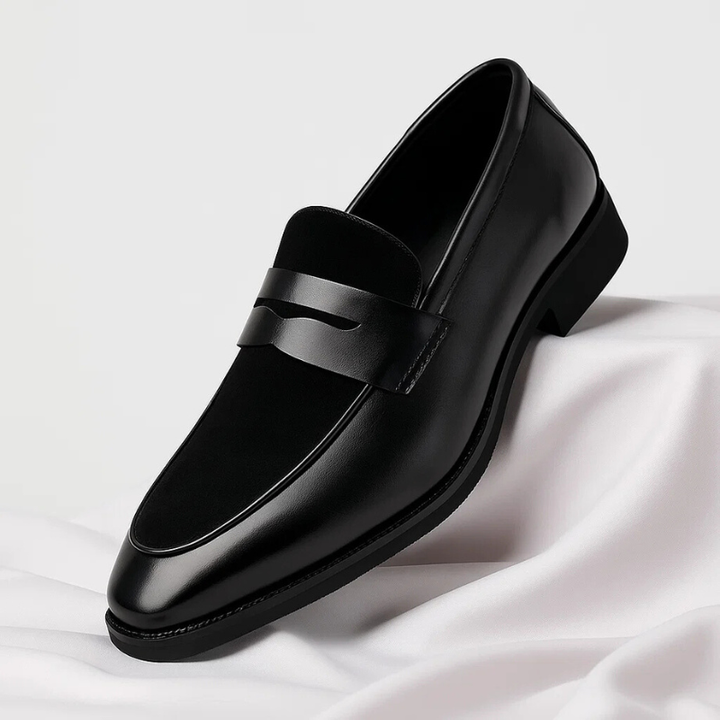 Callen - Sapatos Slip-on Tipo Mocassim em Dois Tons