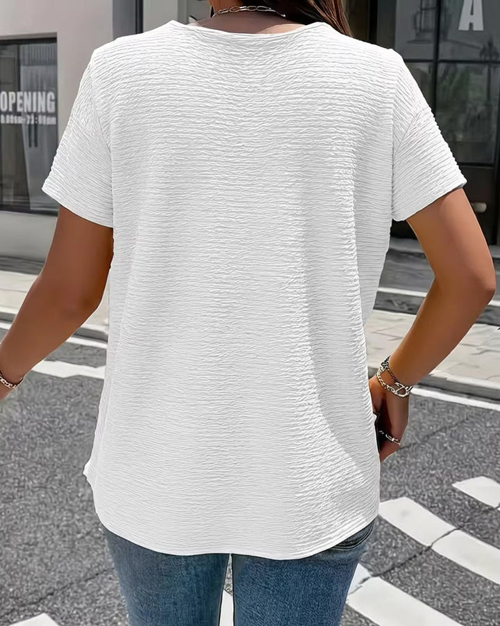 Gergina - T-Camisacom Gola Peter Pan