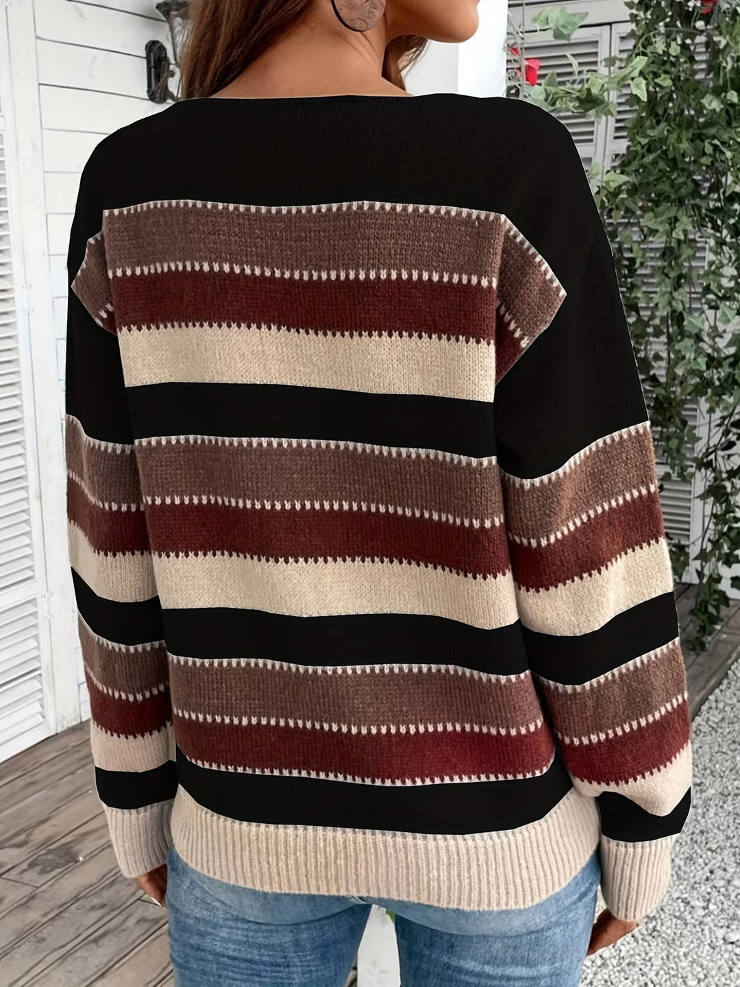 Fadina - Camisola De Malha De Manga Comprida
