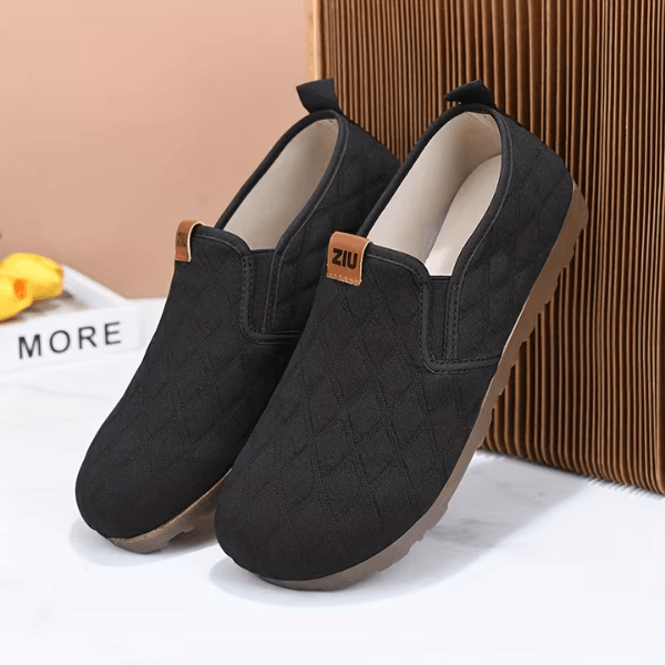 Malisaa - Sapatos Sem Atacadores Com Costura Em Losango