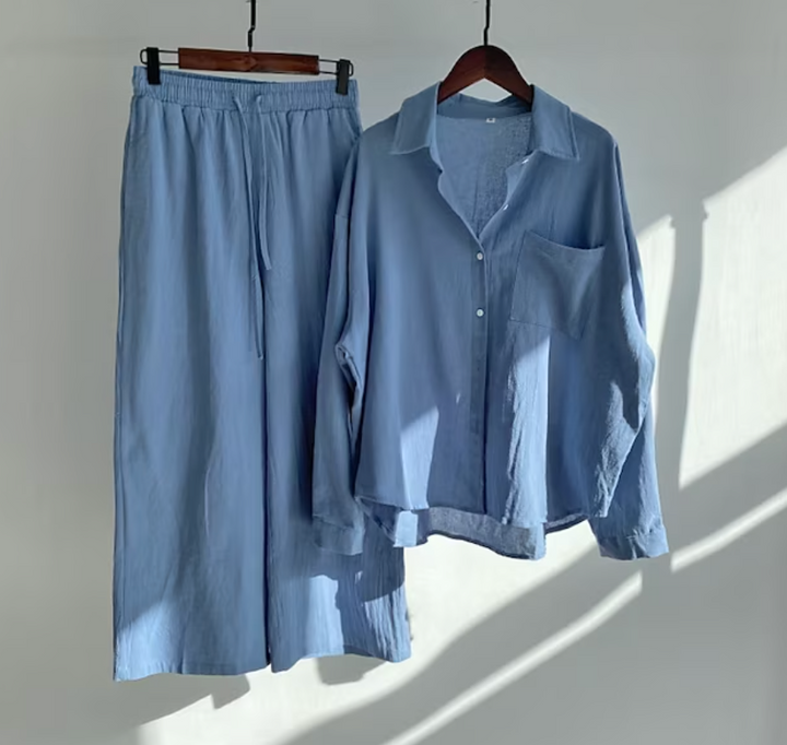 Aishanis - Conjunto Confortável Para O Verão
