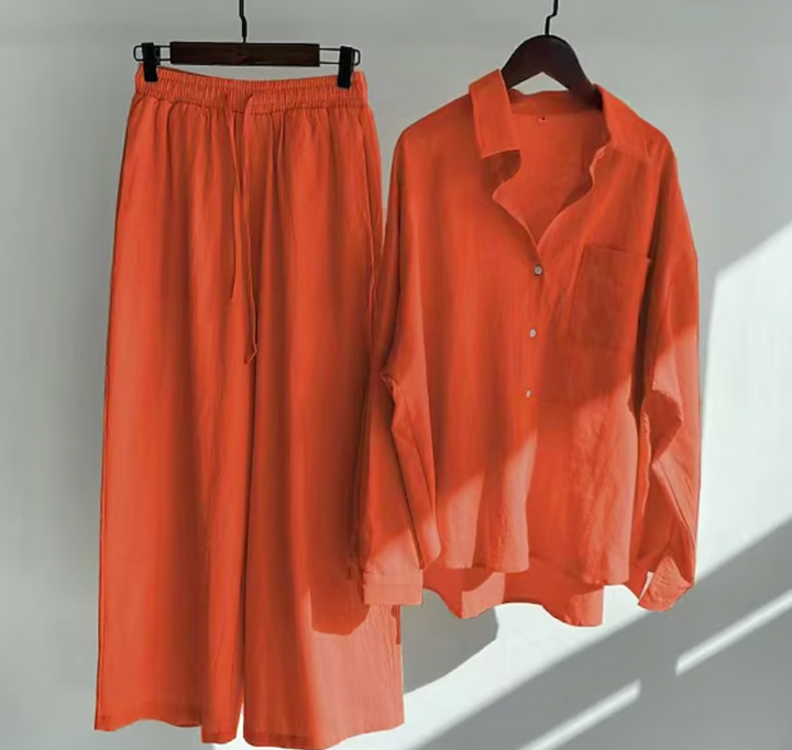 Aishanis - Conjunto Confortável Para O Verão