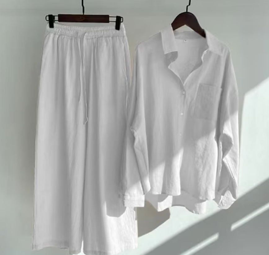 Aishanis - Conjunto Confortável Para O Verão