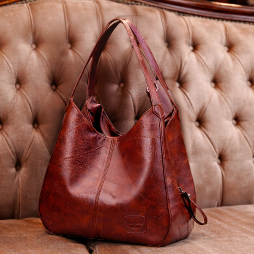 Mavise - Bolsa de Ombro em Couro