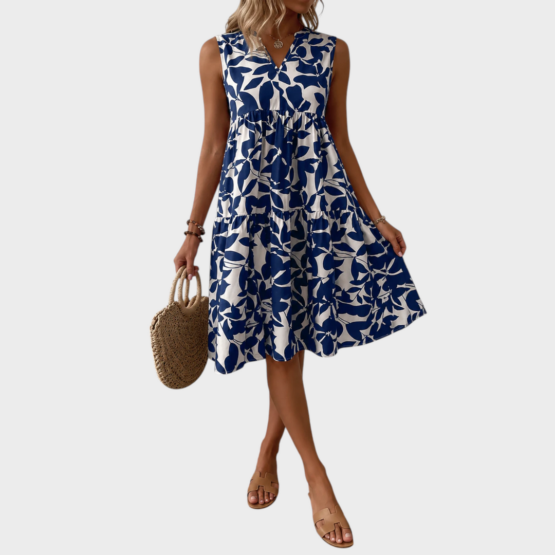 Soomin - Vestido Floral Casual De Verão