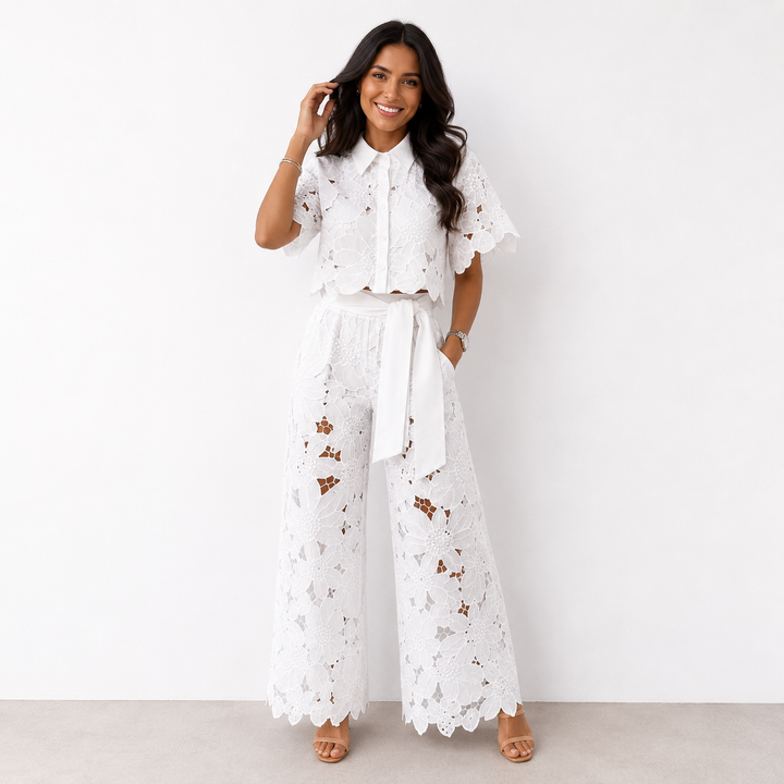 Anni - Conjunto Confortável De Duas Peças