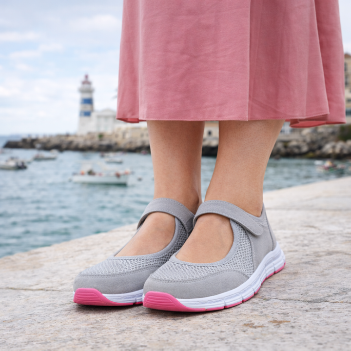 Rasiya – Sapatos Ortopédicos Com Tira Ajustável