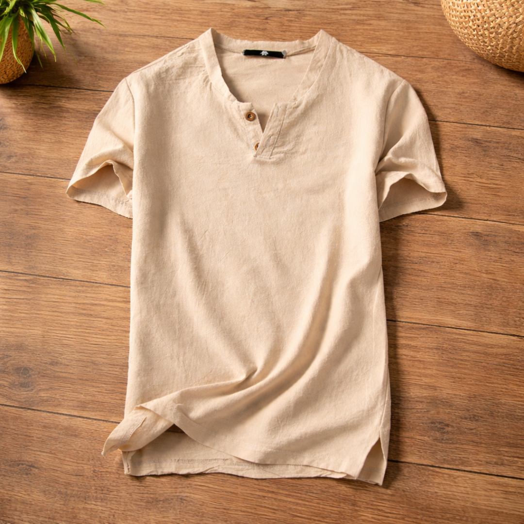 Freddoe - Camisa De Manga Curta Com Botões