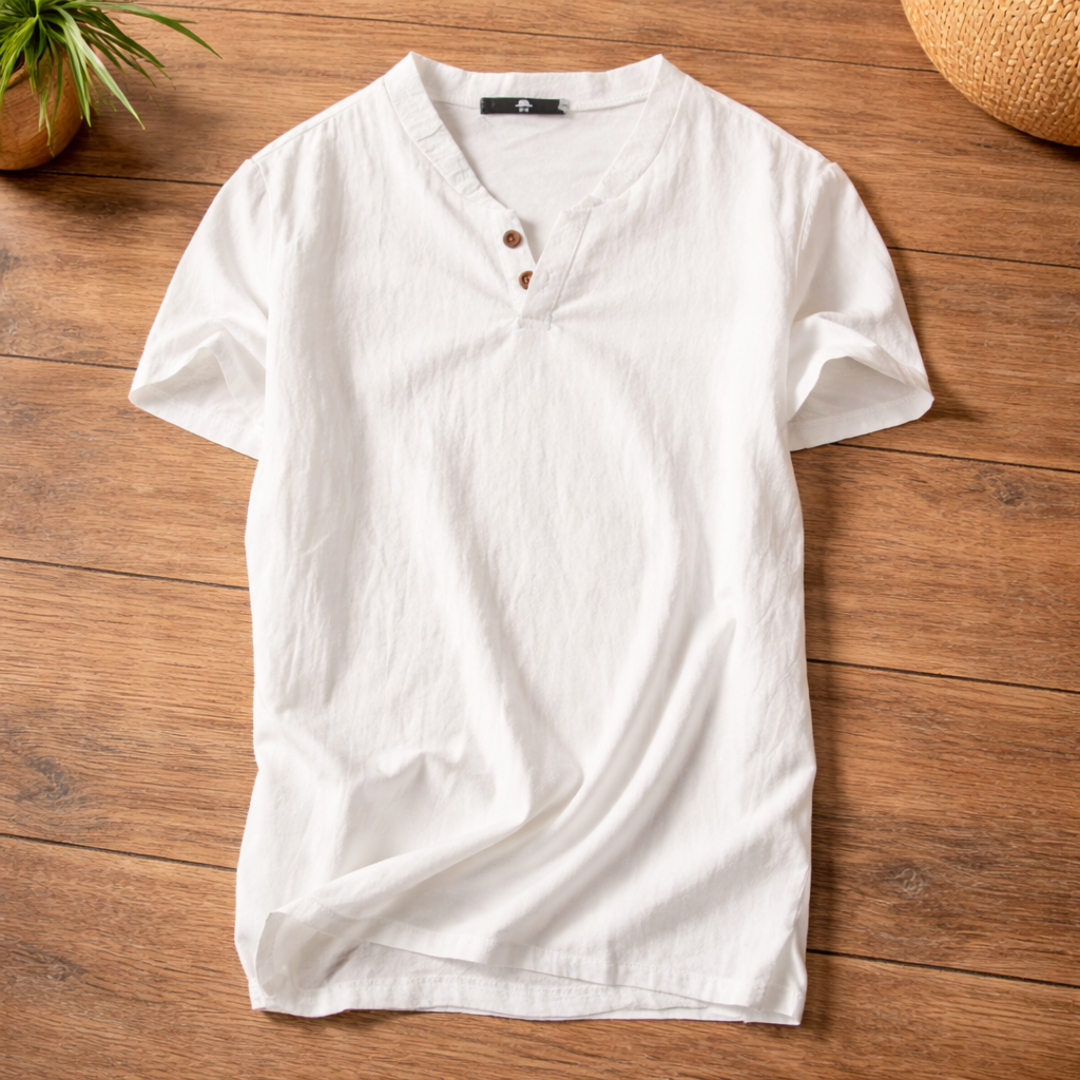 Freddoe - Camisa De Manga Curta Com Botões