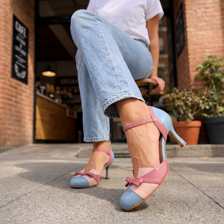 Hansika - Sapatos Ortopédicos Confortáveis Com Salto
