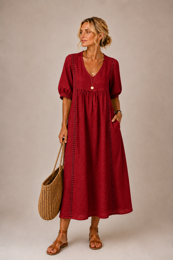 Keresa - Vestido Midi De Verão