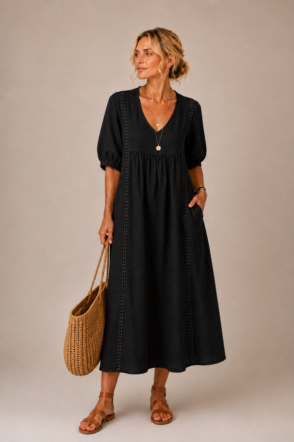 Keresa - Vestido Midi De Verão