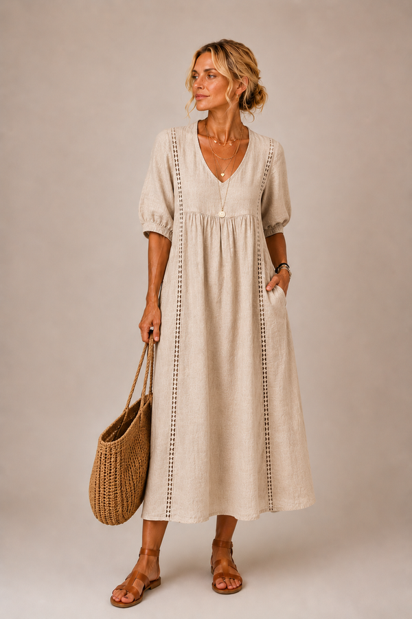 Keresa - Vestido Midi De Verão