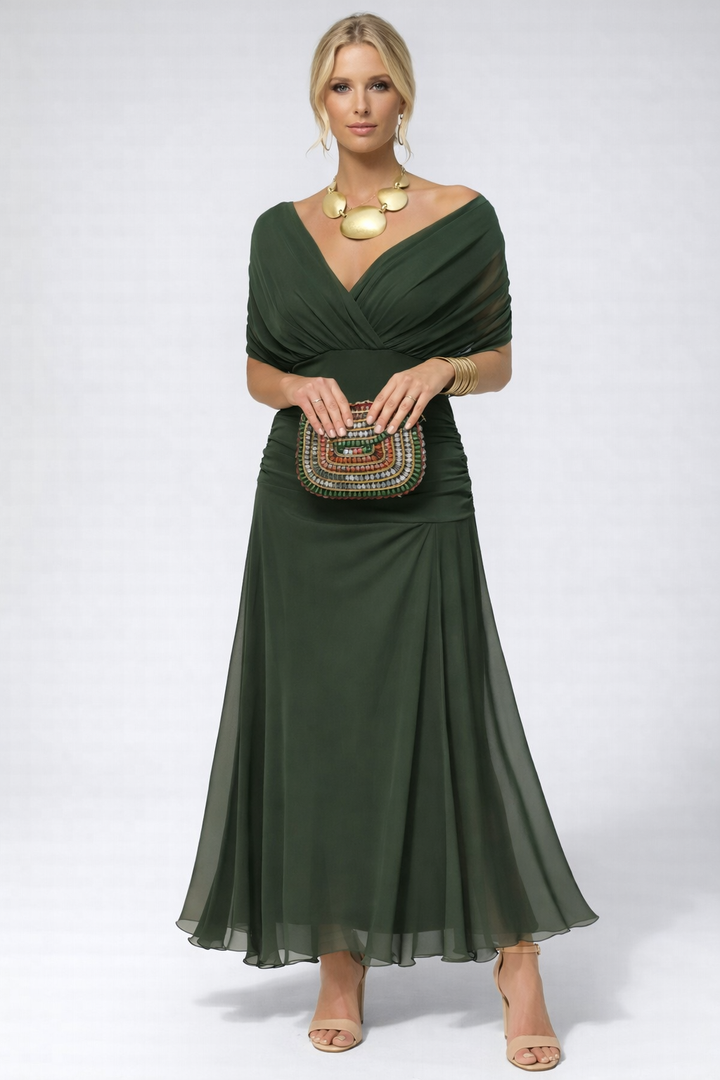 Manich - Vestido Midi Esvoaçante
