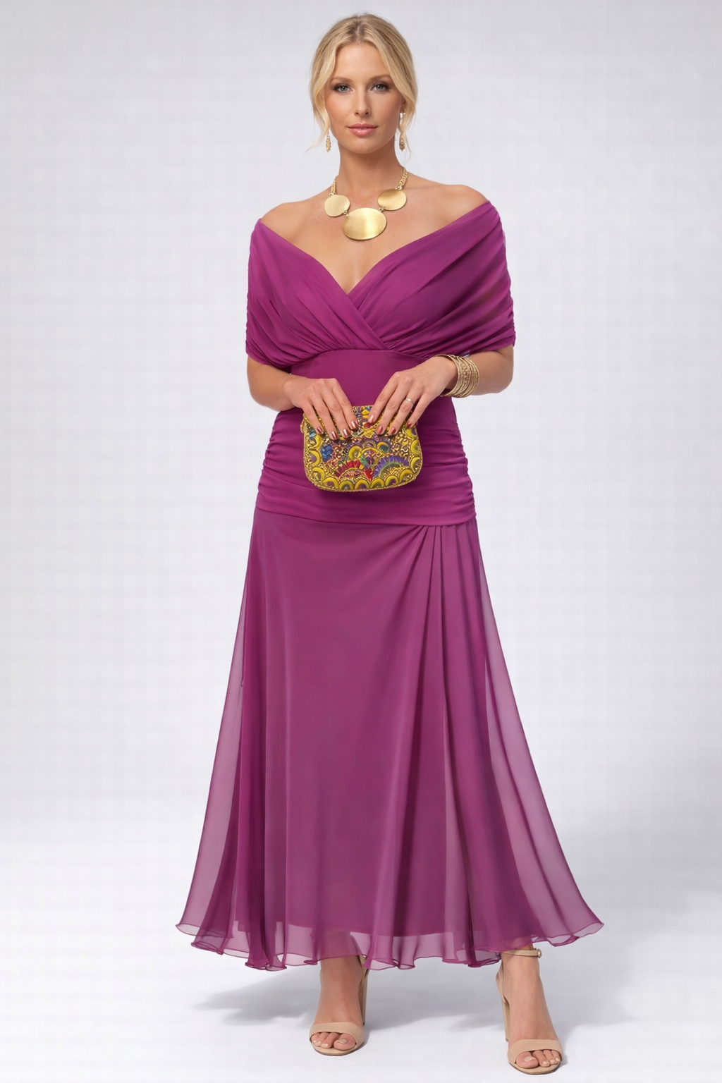 Manich - Vestido Midi Esvoaçante