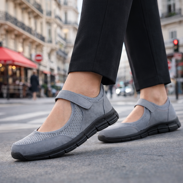 Rasiya – Sapatos Ortopédicos Com Tira Ajustável