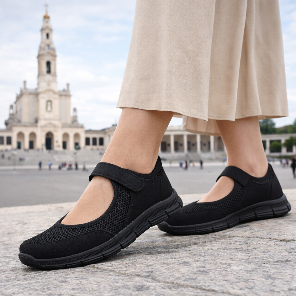 Rasiya – Sapatos Ortopédicos Com Tira Ajustável