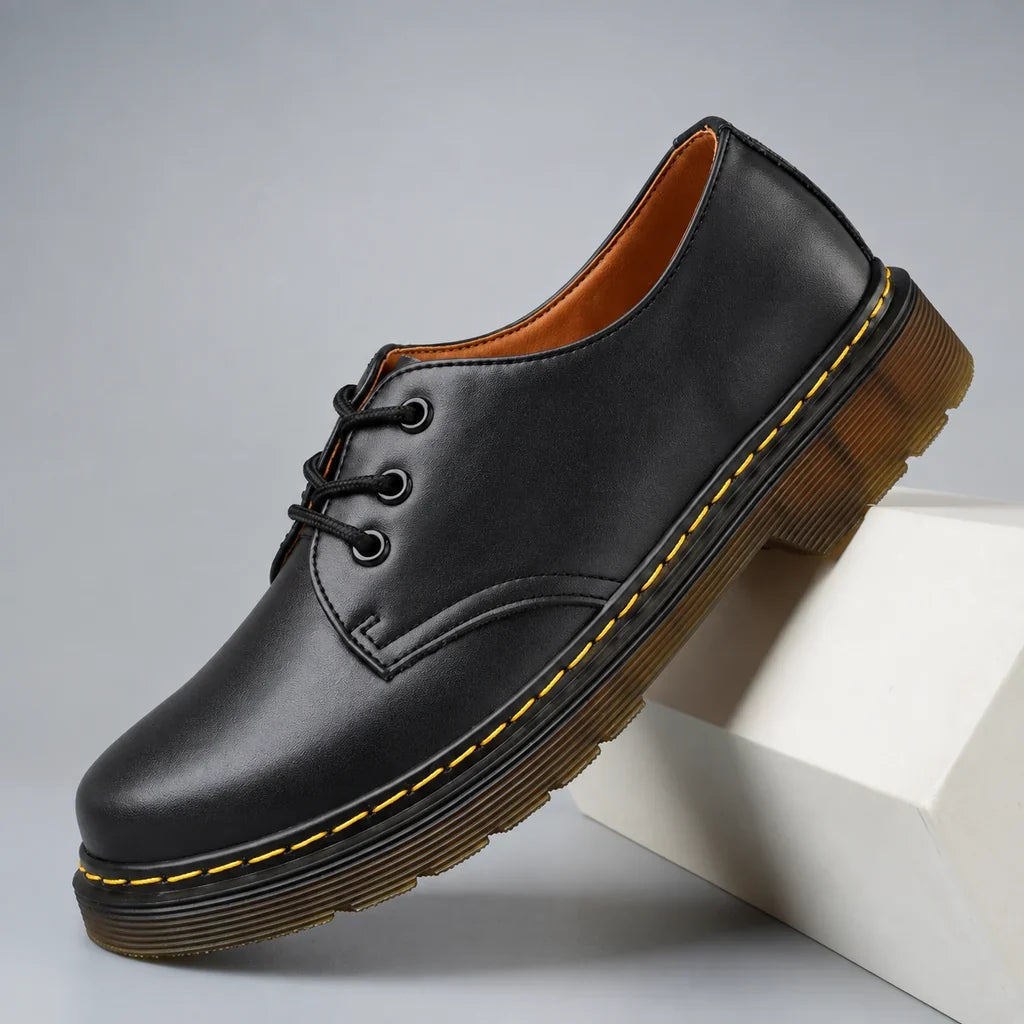 Nyklas - Sapatos Derby Com Atacadores e Costura Contrastante na Sola