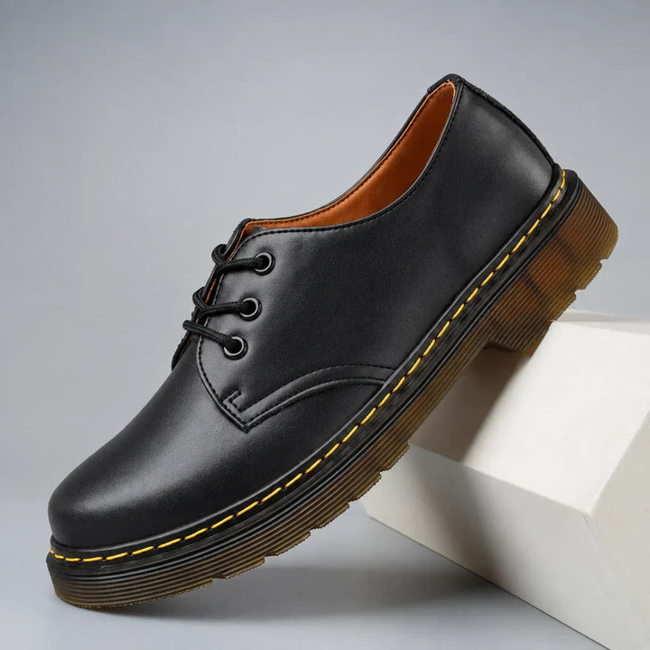 Nyklas - Sapatos Derby Com Atacadores e Costura Contrastante na Sola