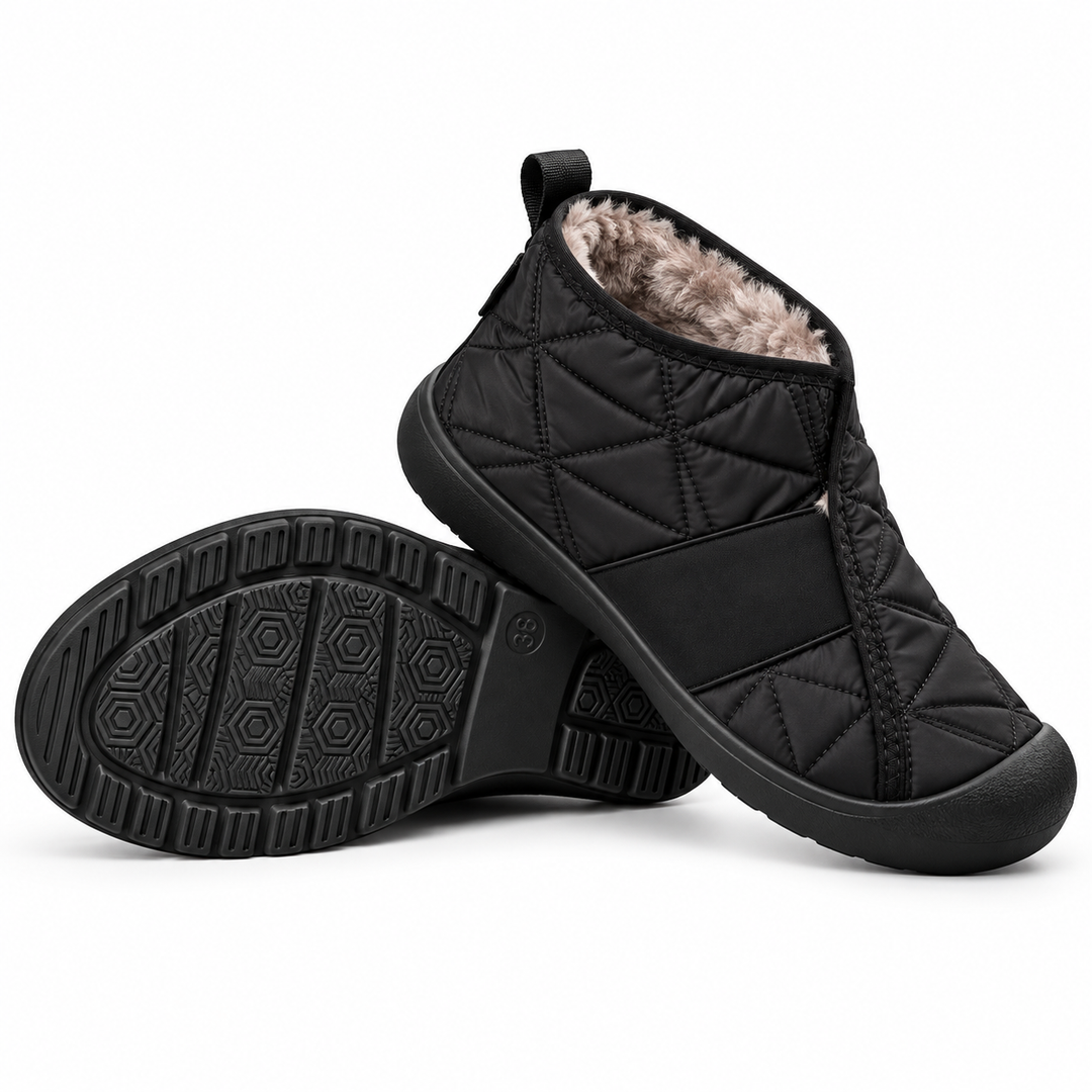 Hellien - Sapatos De Inverno Com Forro Polar