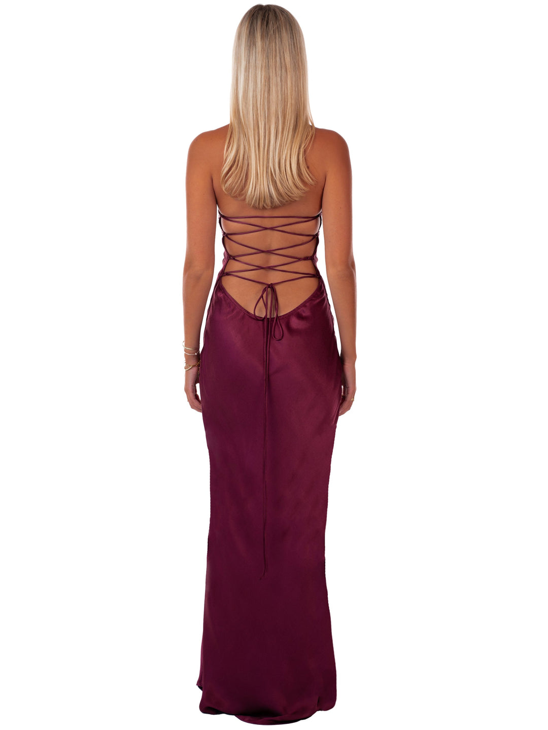 Nilysha - Vestido Maxi Elegante Sem Mangas