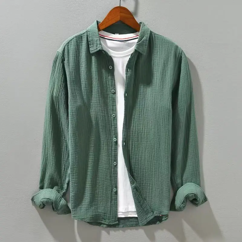 Ernest - Camisa Casual de Botões