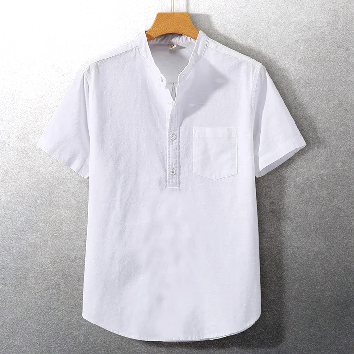 Sung - Camisa Em Mistura De Algodão
