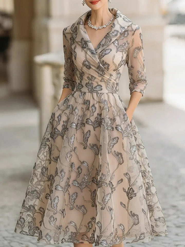 Lyanni - Vestido Maxi Clássico e Elegante