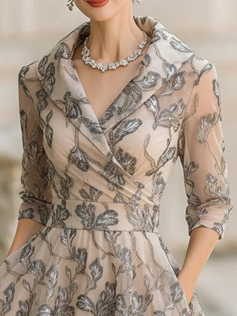 Lyanni - Vestido Maxi Clássico e Elegante