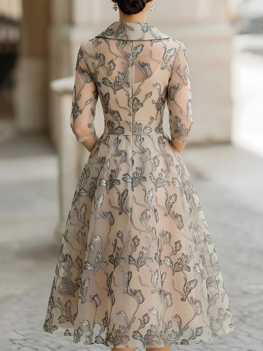 Lyanni - Vestido Maxi Clássico e Elegante
